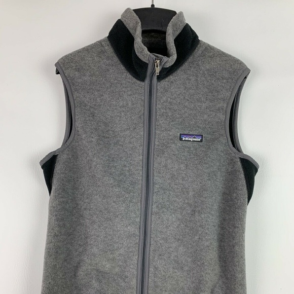 Patagonia Other - PATAGONIA MENS FLYER FLEECE VEST GREY BLACK SIZE S